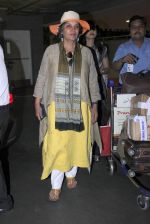 Shabana Azmi snapped at airport on 16th June 2016